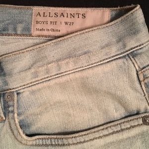 AllSaints Women’s Distressed Jeans